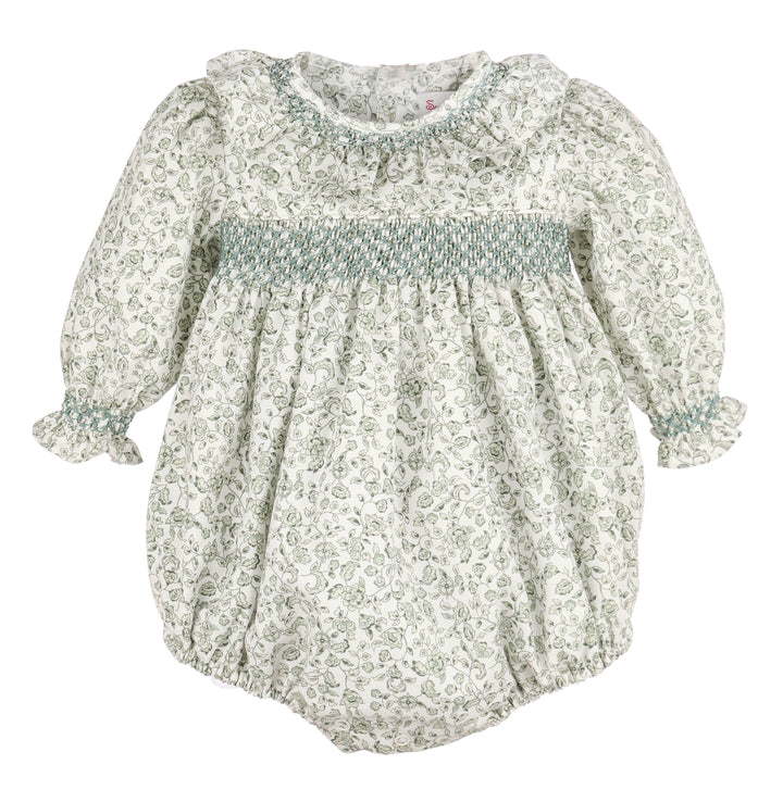 Sophie and Lucas: Green Heirloom Floral Bubble
