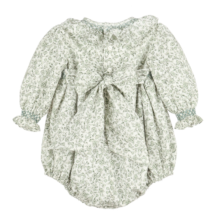 Sophie and Lucas: Green Heirloom Floral Bubble