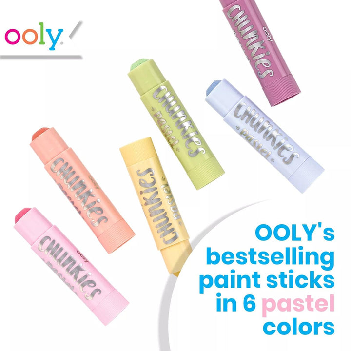 OOLY - Chunkies: Paint Sticks Pastel Pack (Set of 6) - view 5