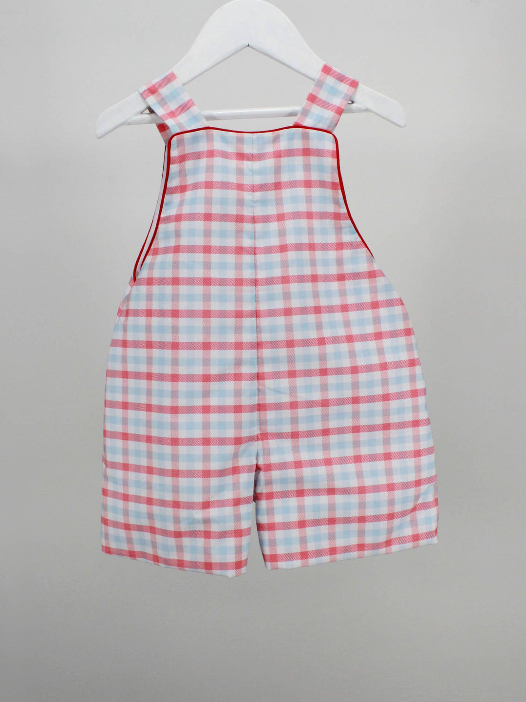 Red and Light Blue Plaid Nicholas Jon Jon