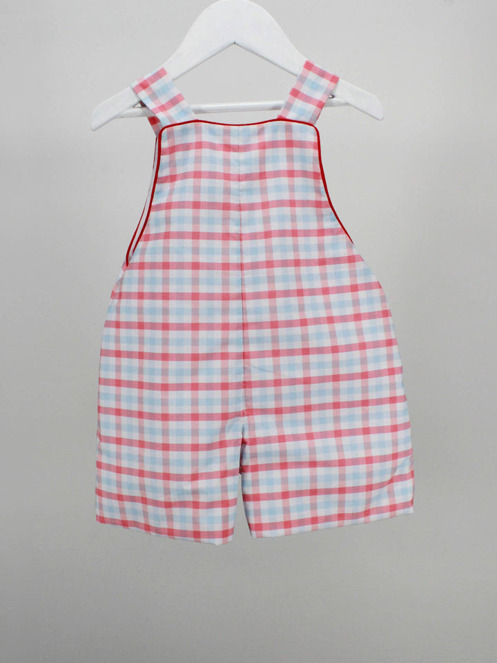Red and Light Blue Plaid Nicholas Jon Jon
