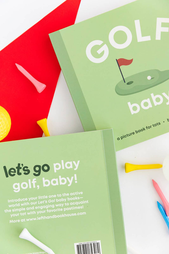 Left Hand Book House - Golf Baby- Board Book - view 7