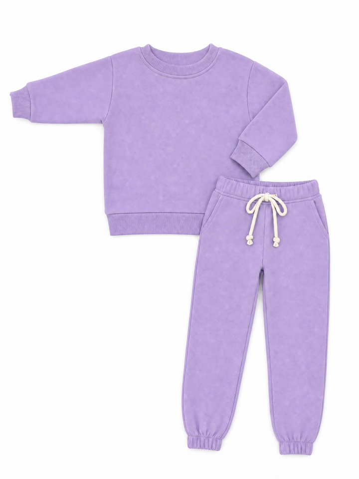 Hampton James Unisex Jogger Set - Light Purple