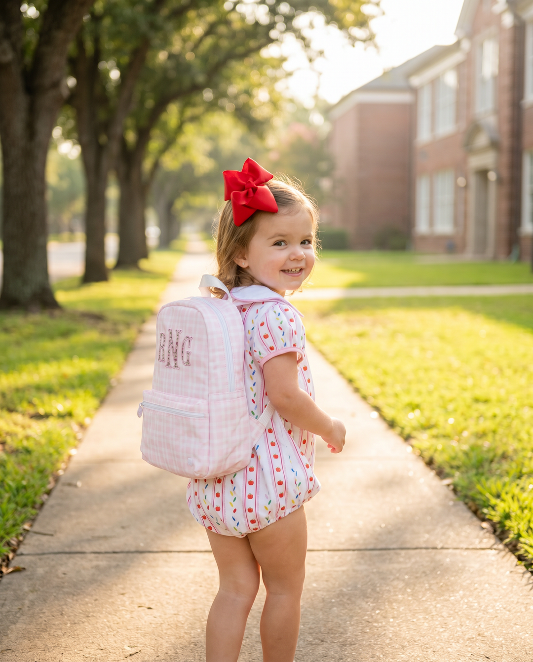 Hampton Back To School Girl Bubble
