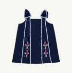 Donna Dress- Nantucket Navy
