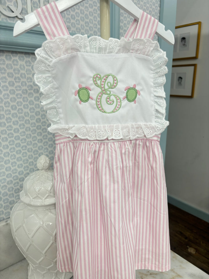 The Summer Stripe Dress - Pink