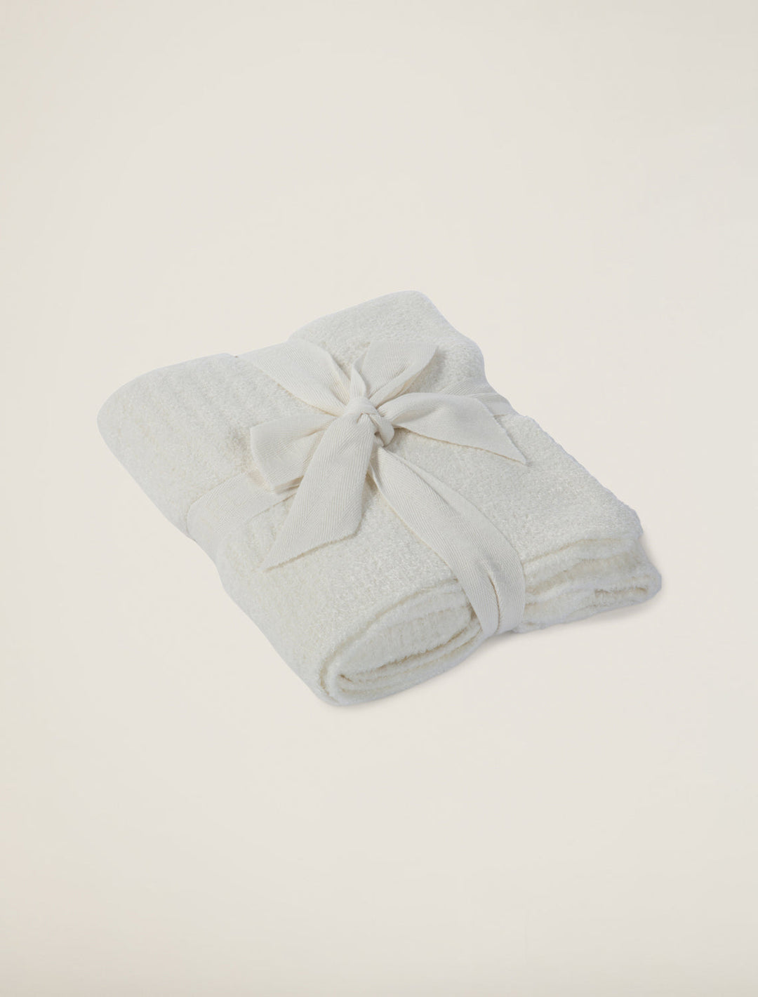 Barefoot Dreams - CozyChic Lite® Ribbed Baby Blanket - Pearl for baby - Hampton James Clothing
