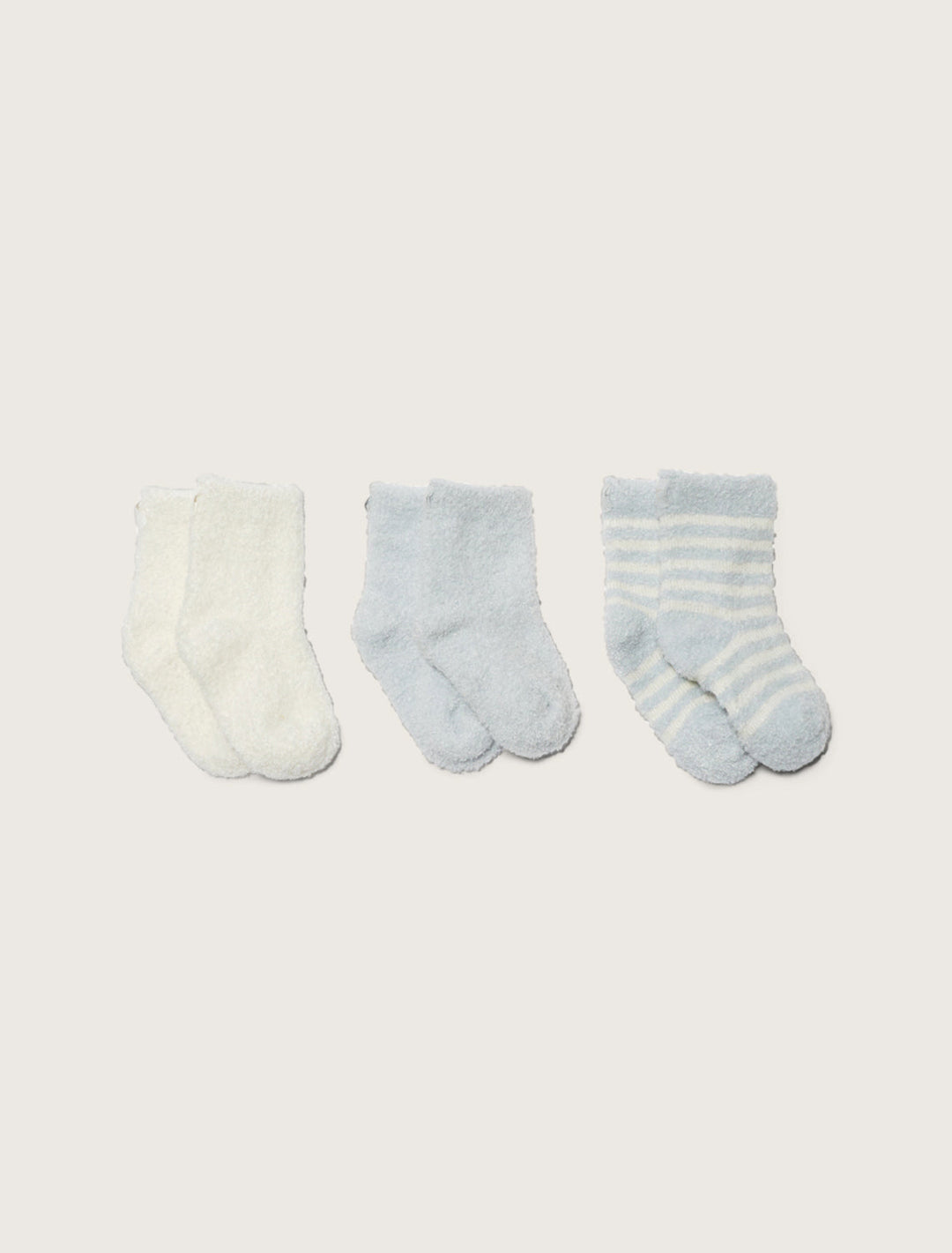 Barefoot Dreams - CozyChic Lite® Infant Sock Set - Blue for baby - Hampton James Clothing