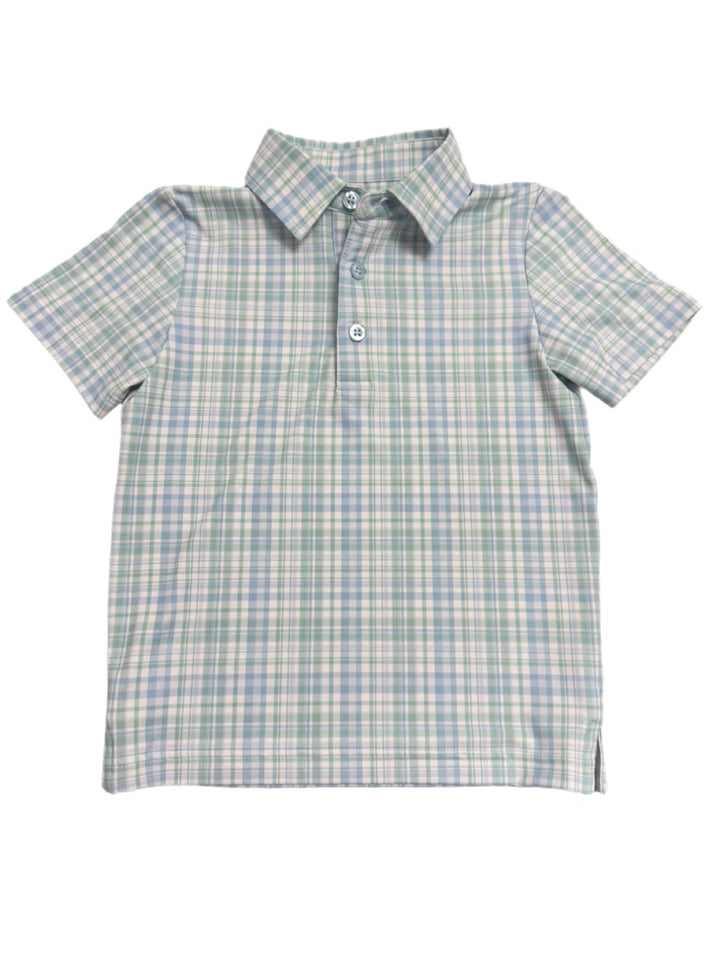 The Classic Plaid - B3 Performance Polo