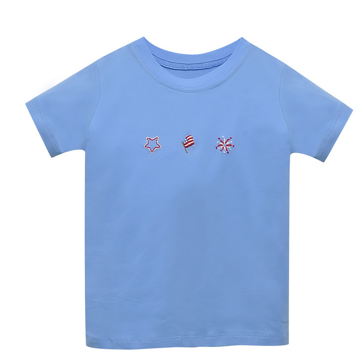 Remember Nguyen- Houston Shirt - Red, White and Blue