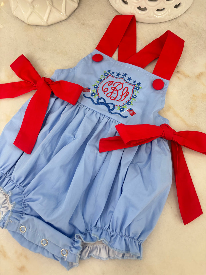 Sweet Land of Liberty Bow Bubble