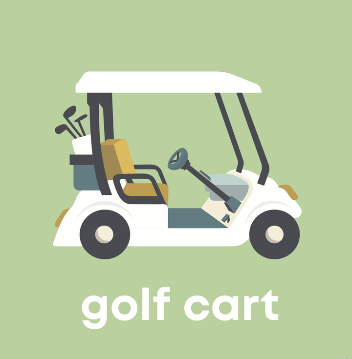 Left Hand Book House - Golf Baby- Board Book - view 8