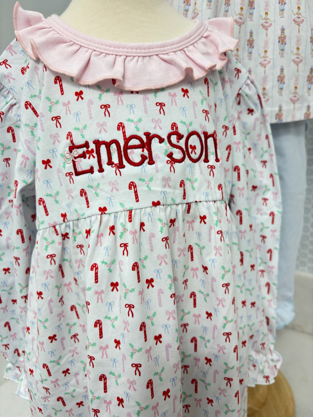 Christmas Candy Cane Dress - PREORDER - ESD Early November