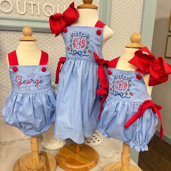 Sweet Land of Liberty Scalloped Dress