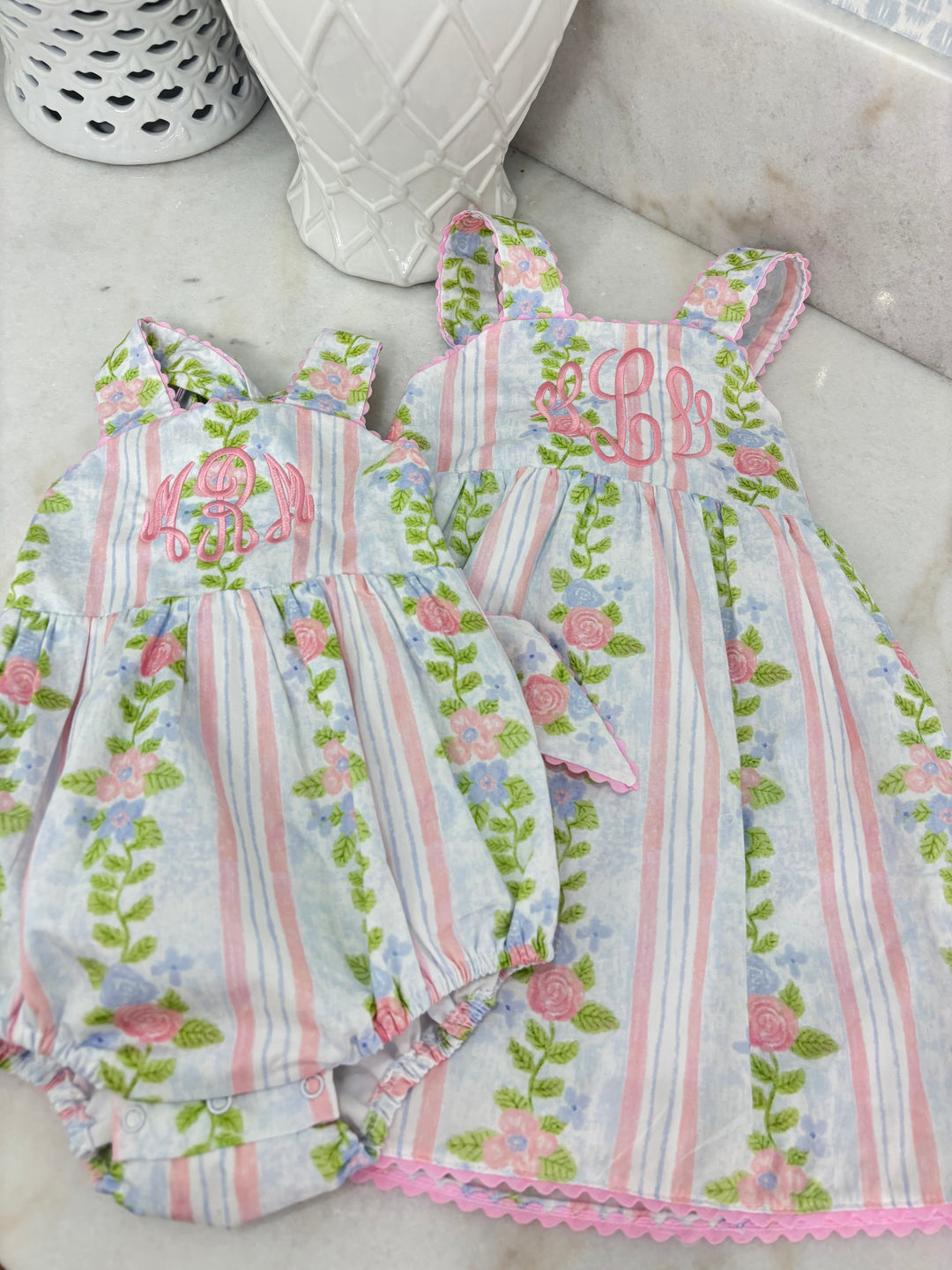 Hampton Rose Floral Sunsuit