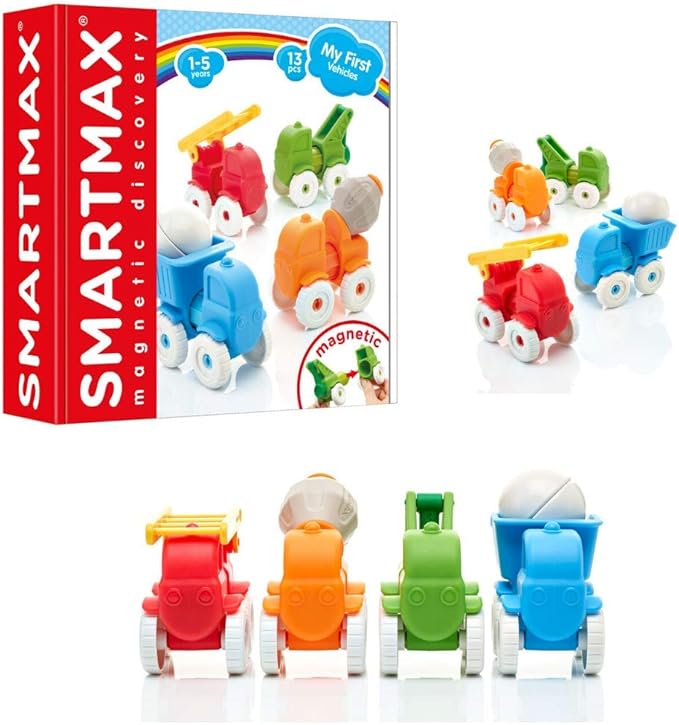 SmartMax My First Vehicles Magnetic Discovery Dynamic Stem Play Set