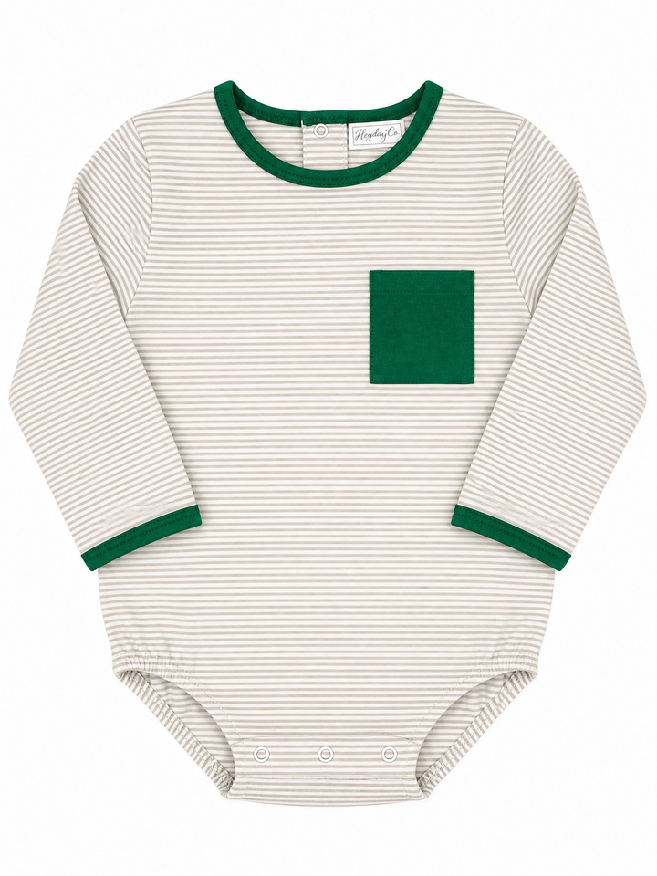 Everyday LS Khaki Pocket Bubble