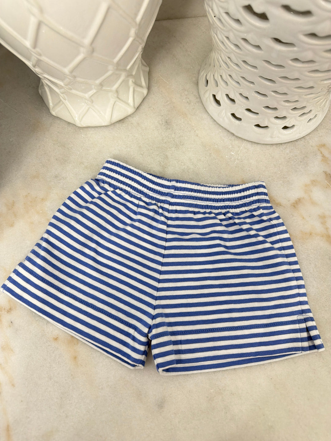 Luigi - Jersey Stripe Boy Short - Navy