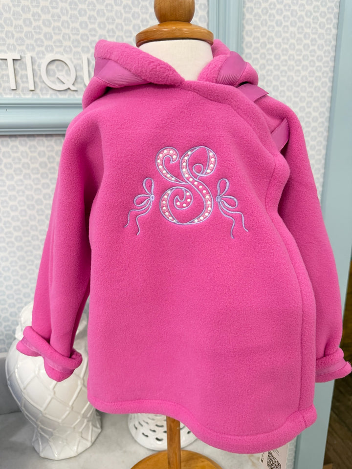 Widgeon Fleece Favorite Jacket, Wrap Close - Bright Pink