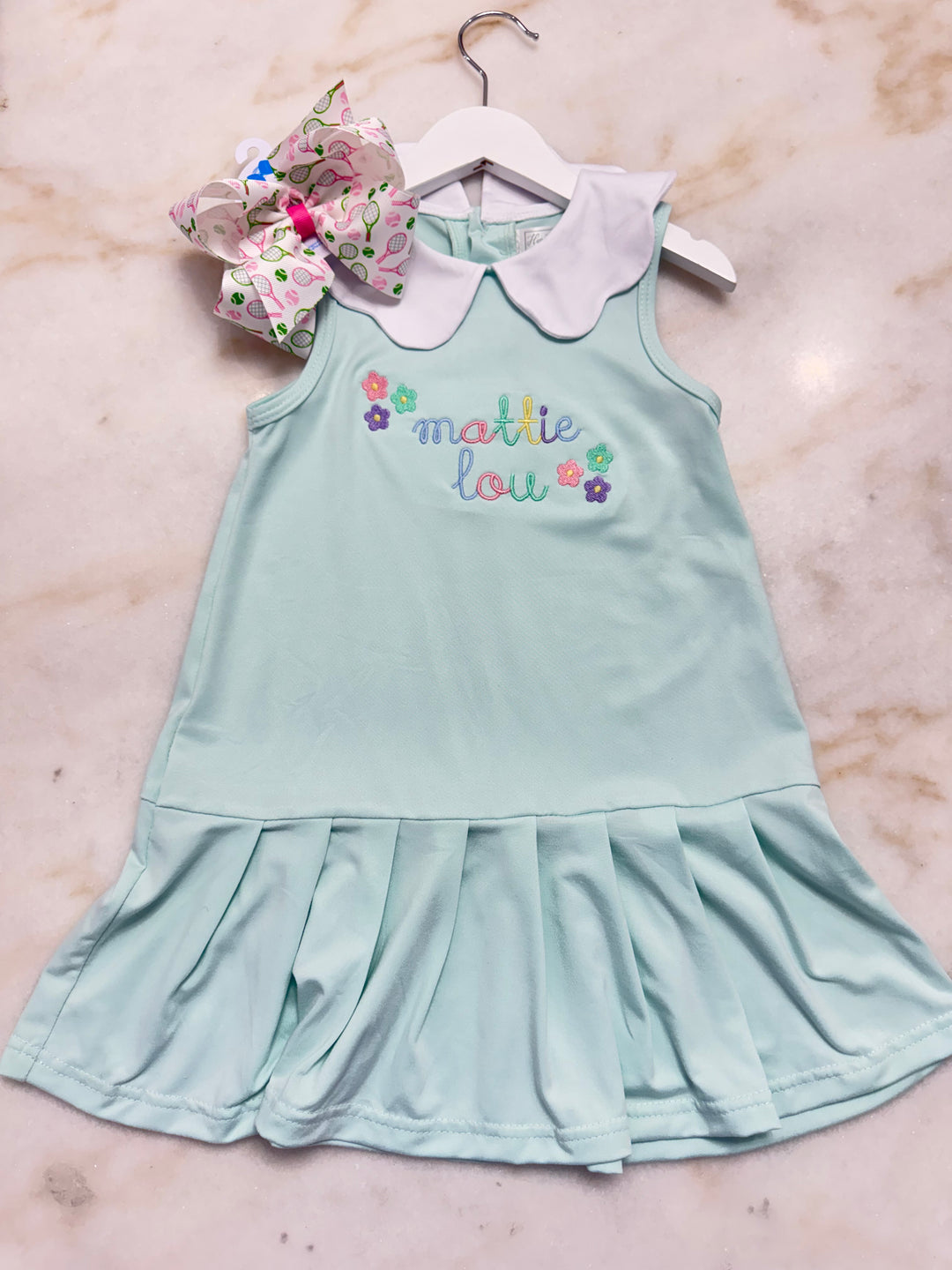 The Match Point Dress - Mint