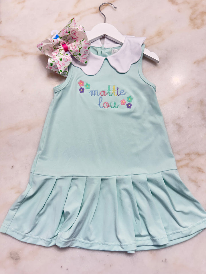The Match Point Dress - Mint
