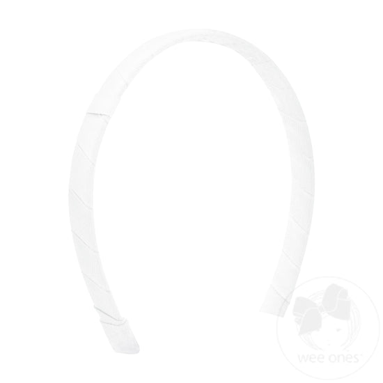 Wee Ones: Classic Grosgrain Wrapped Add-a-Bow Girls Headband