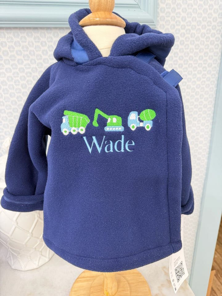 Widgeon Fleece Favorite Jacket, Wrap Close - Navy