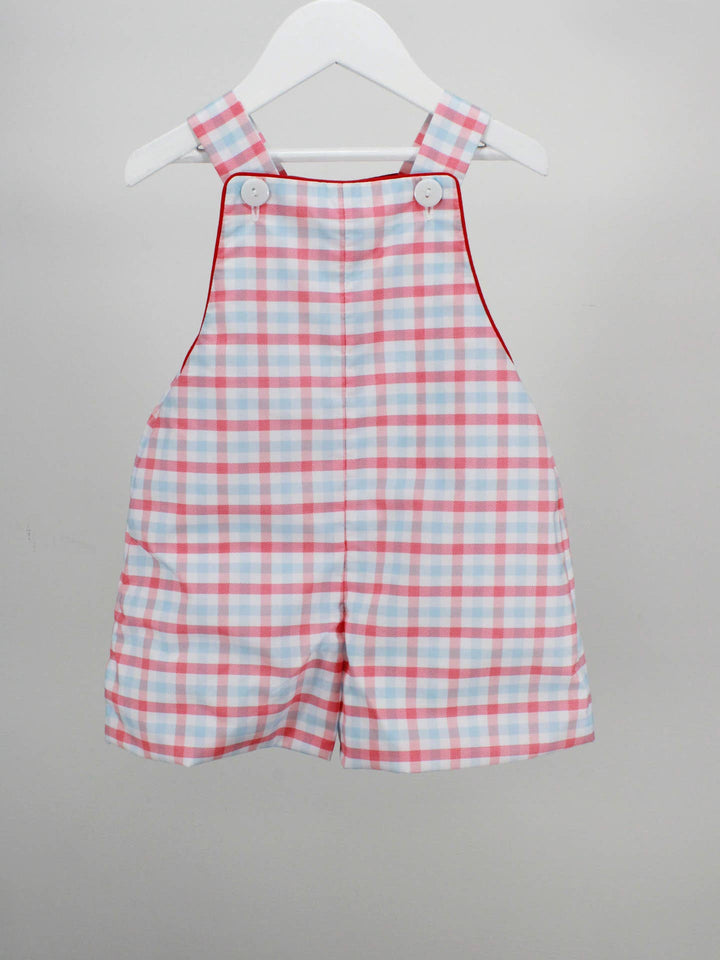 Red and Light Blue Plaid Nicholas Jon Jon