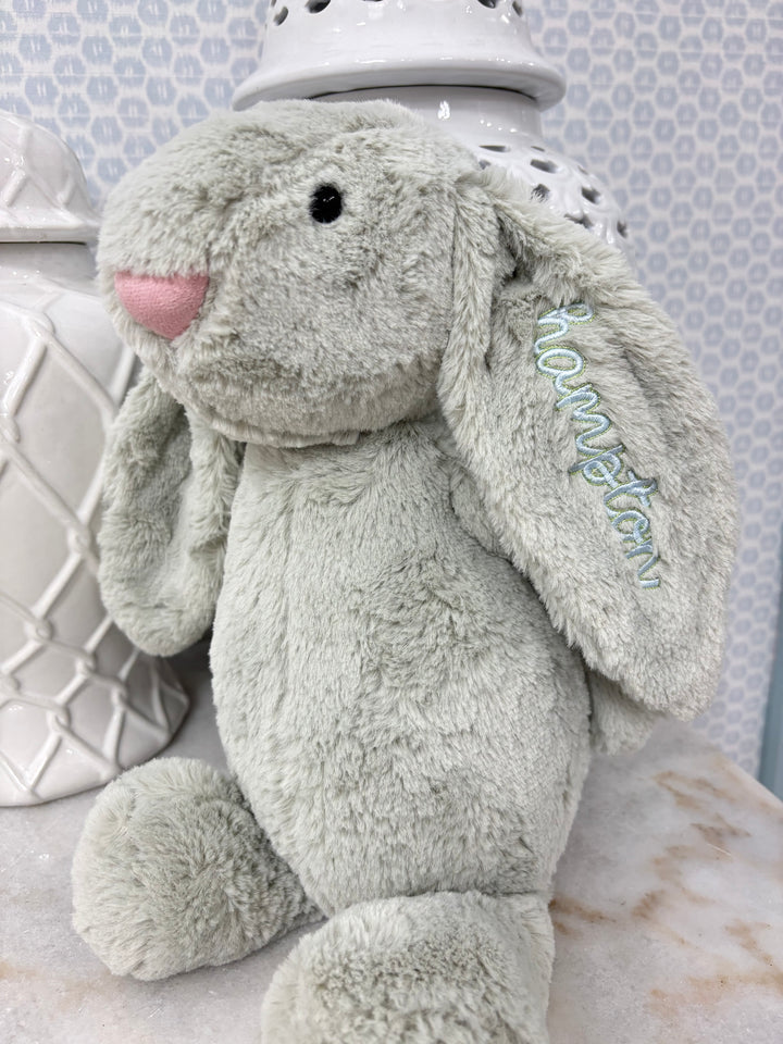 Hampton James Customized Gray Bunny