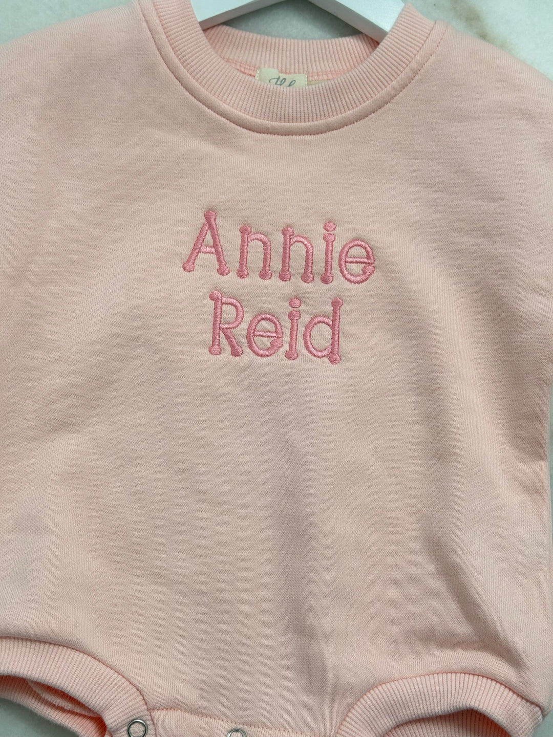 Hampton James Unisex Sweatshirt Bubble - Light Pink
