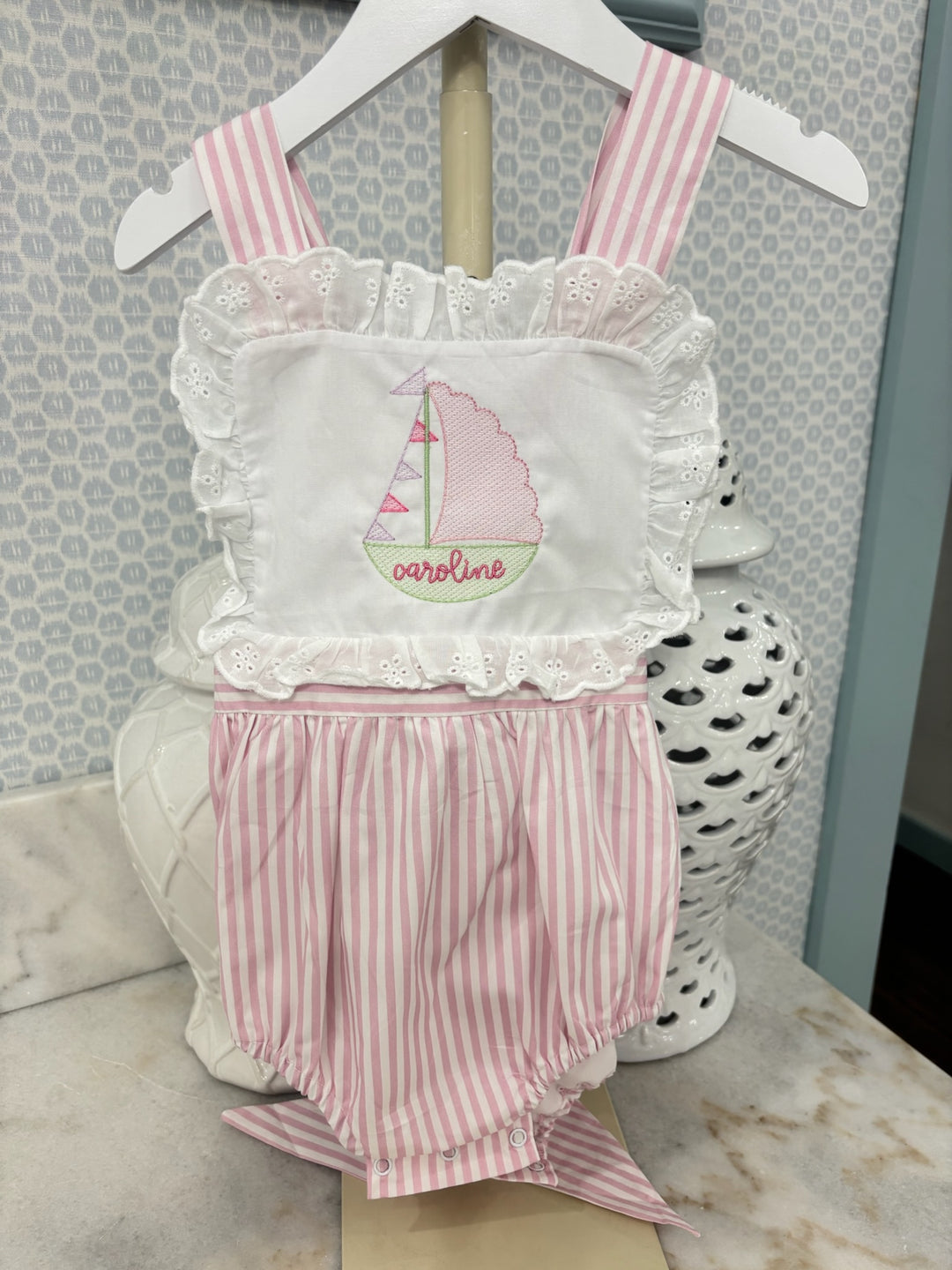 The Summer Stripe Bubble - Pink
