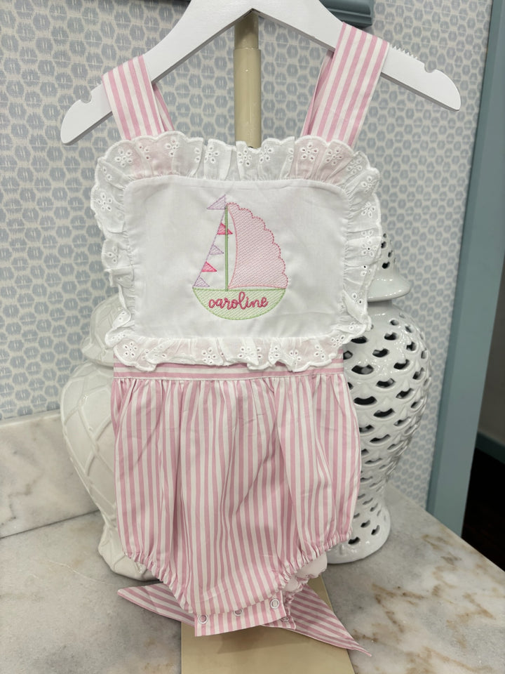 The Summer Stripe Bubble - Pink