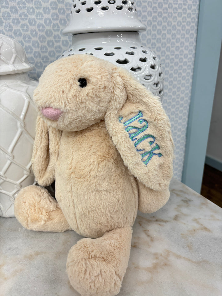 Hampton James Customized Caramel Bunny