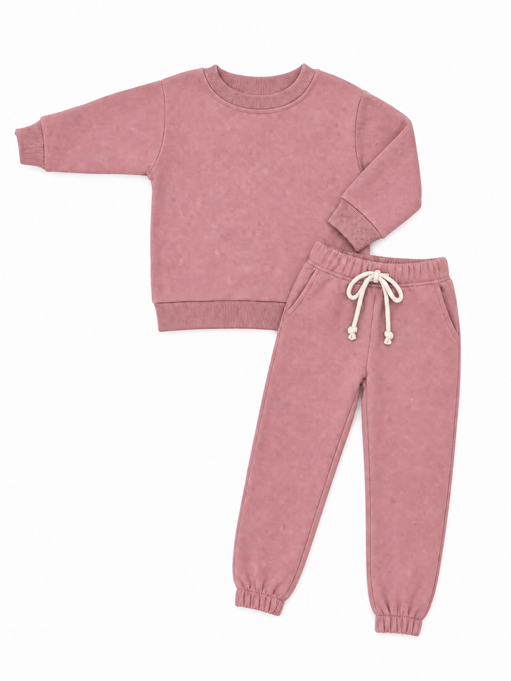 Hampton James Unisex Jogger Set - Dusty Rose
