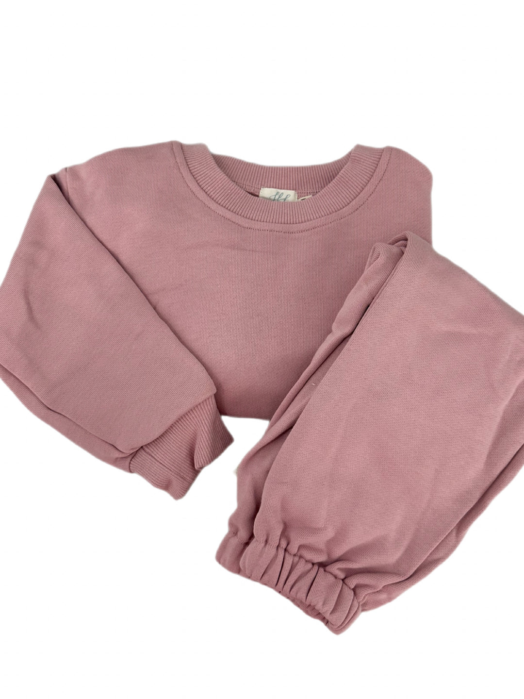 18-24m Dusty Rose Jogger Set
