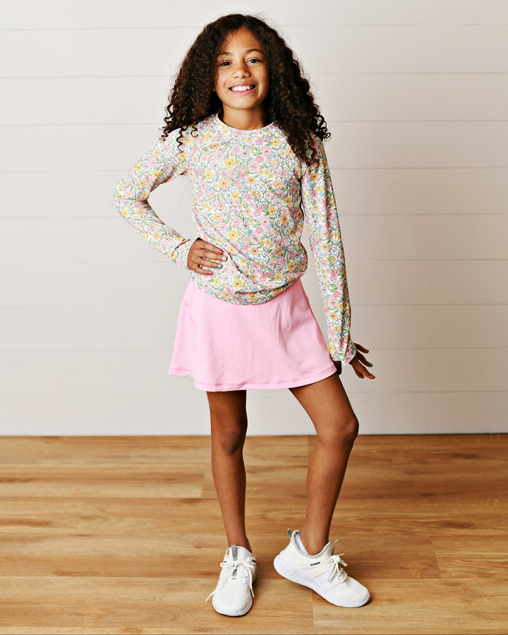 Swoon: Pink & Boho Tennis Skirt