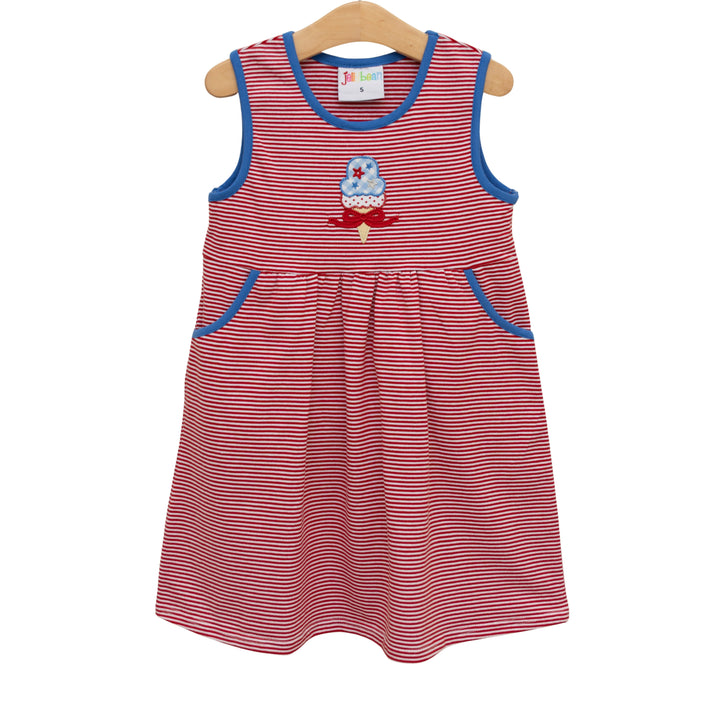 All American Scoops Pocket Dress