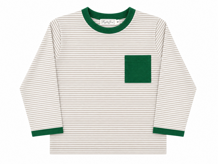 Everyday LS Khaki Pocket Shirt