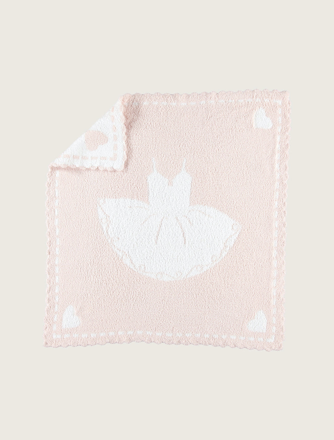 CozyChic® Scalloped Receiving Blanket: Tutu