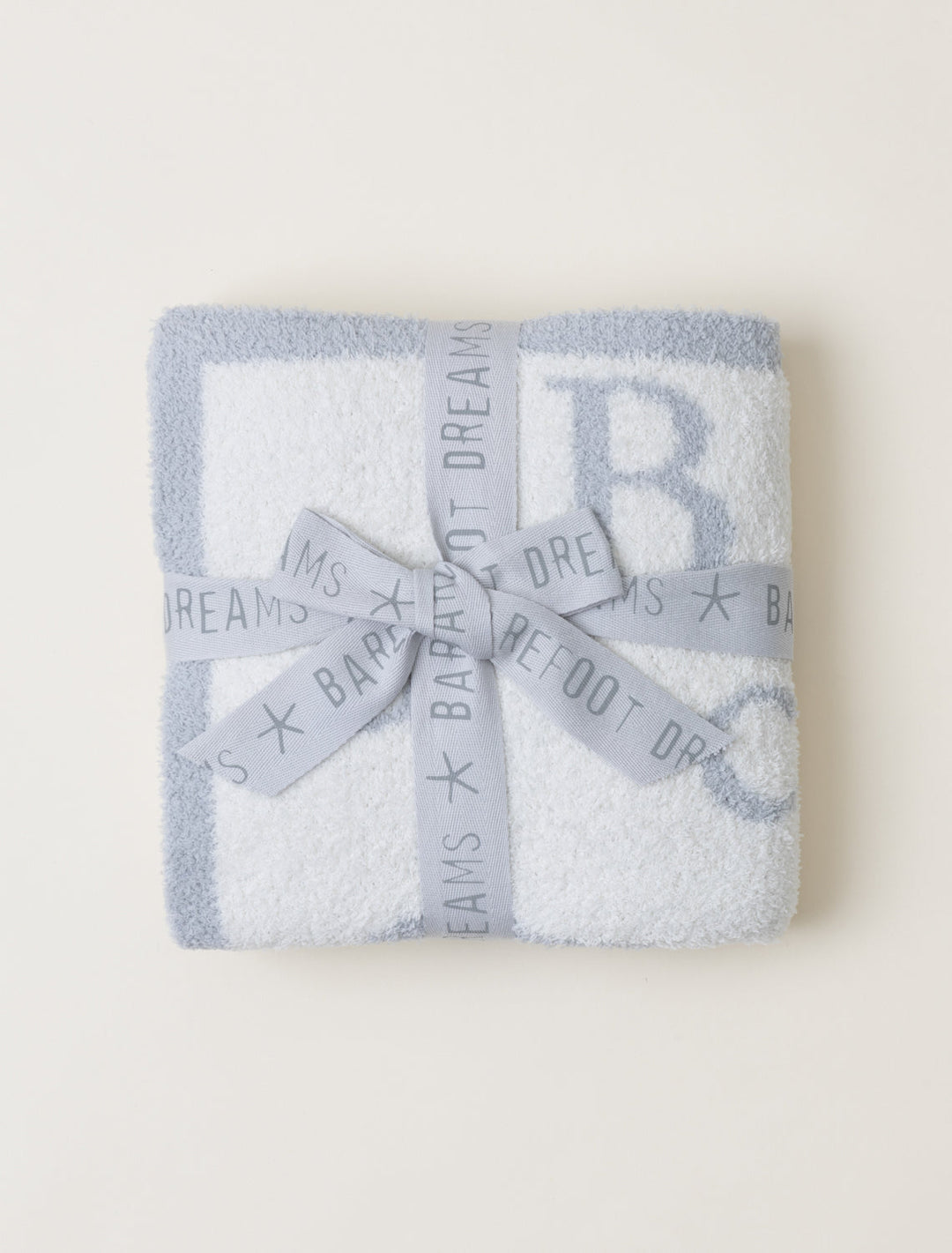 Barefoot Dreams - CozyChic® ABC Blanket - Blue - Hampton James Clothing