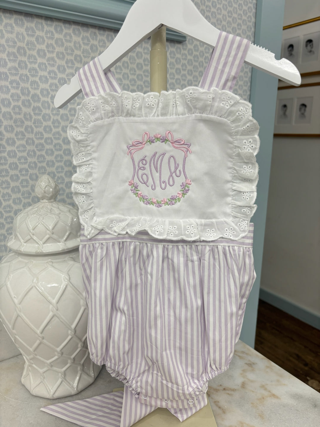 The Summer Stripe Bubble - Lilac