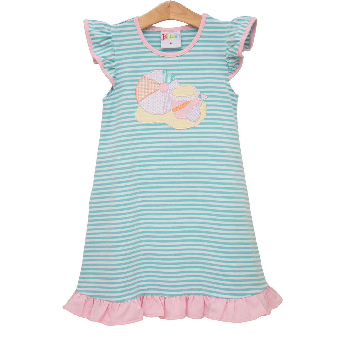Beach Days Flutter Dress - Hampton James Clothing