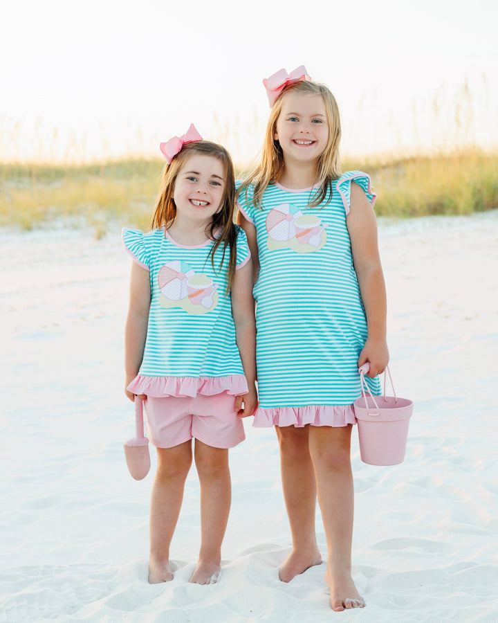 Beach Days Flutter Dress - Hampton James Clothing - view 5