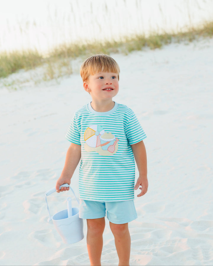 Beach Days Short Set - Hampton James Clothing - back view