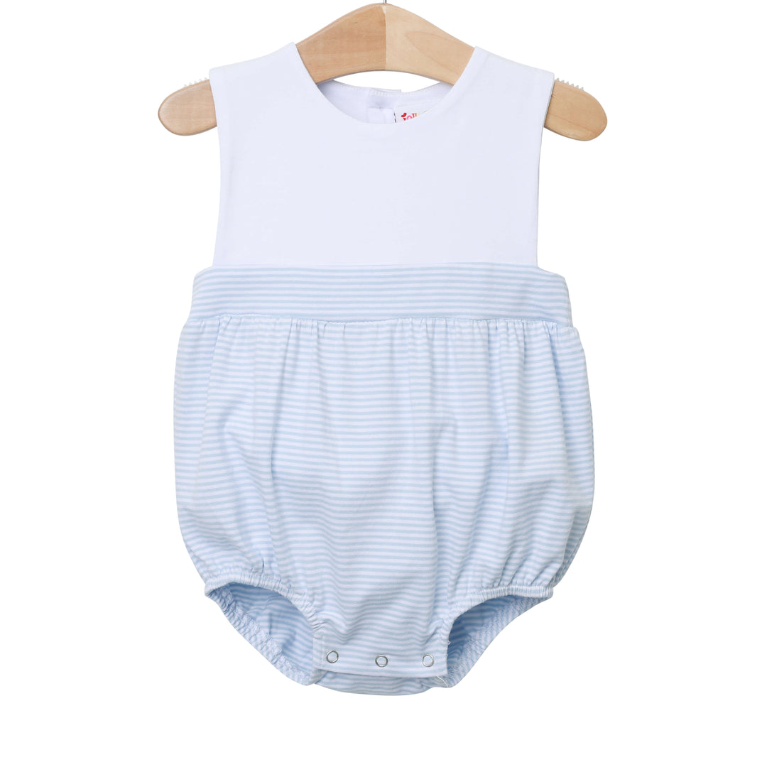 Benjamin Bubble- Light Blue Stripe - Hampton James Clothing