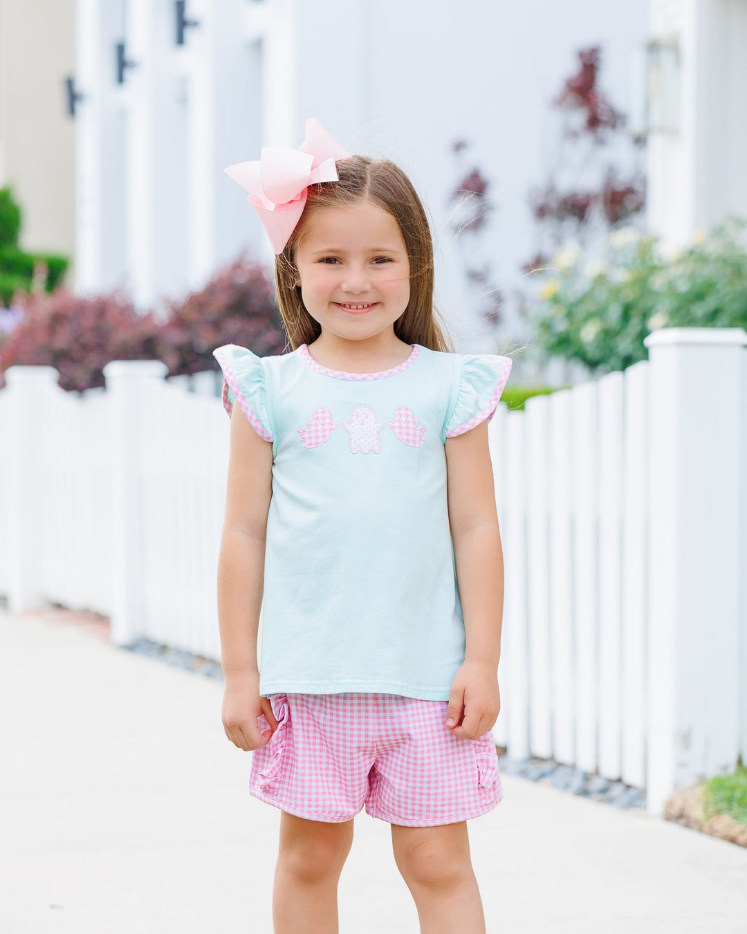Boo Buddies Ruffle Short Set