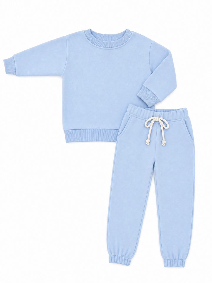 Hampton James Unisex Jogger Set - Cloud Blue