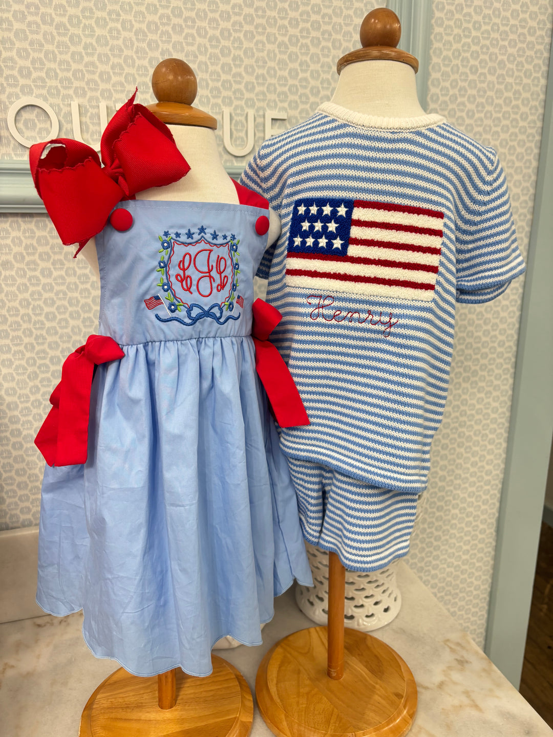 Sweet Land of Liberty Scalloped Dress