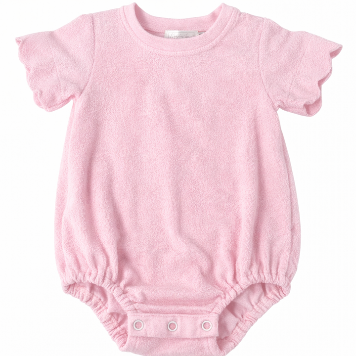 Hampton James Terry Bubble - Scalloped Light Pink