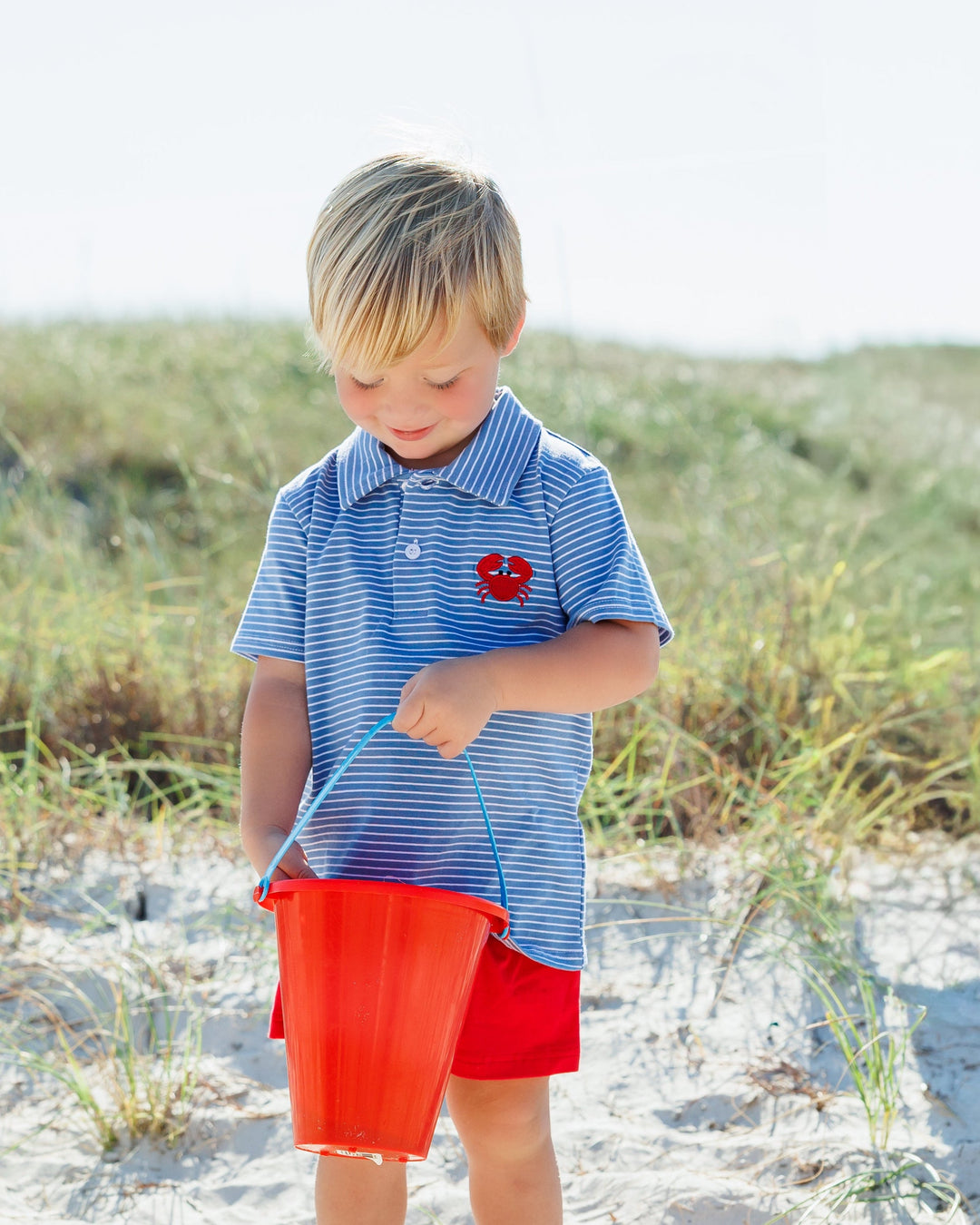 Coastal Crab Polo - Hampton James Clothing - view 4